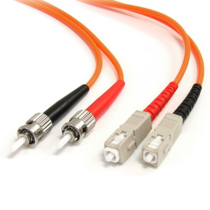 patch cord de fibra optica multimodo st sc om2