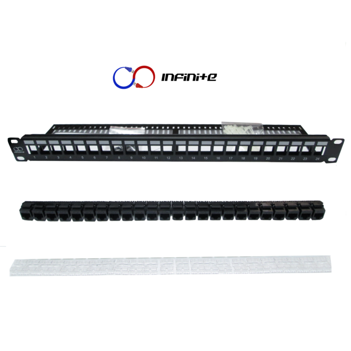 Patch Panel Cat. 5e 24 Puertos