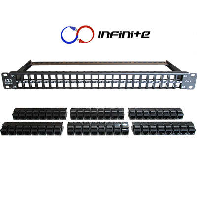 Patch panel de 48 puertos categoria 6